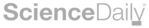 ScienceDaily logo in gray scale.